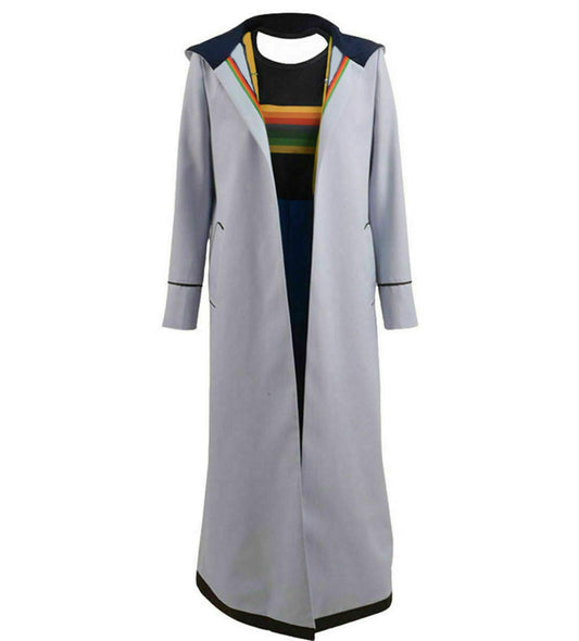 MJPARTY Adult 13th Doctor Fancy Dress Costume Ladies TV Movie Fancy Dress Complete Outfit