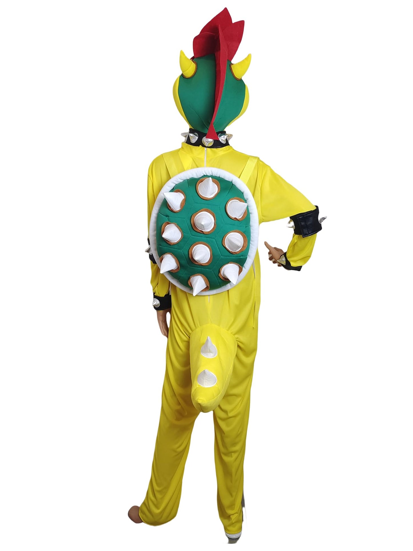 MJPARTY Adult Super Plumber Bros Tortoise Costume Evil Dragon Turtle Fancy Dress Mens Halloween Carnival Costumes