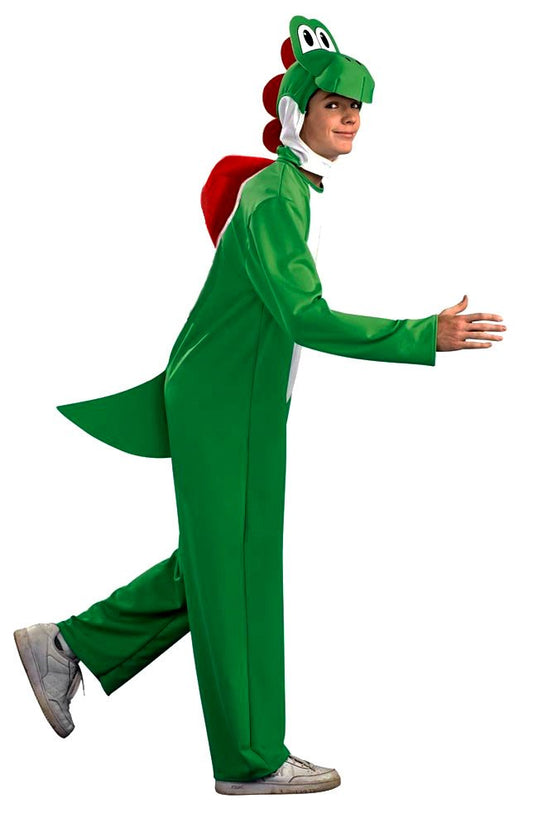 MJPARTY Adult Super Plumber Bros Dinosaur Fancy Dress Dinosaur Game Costume