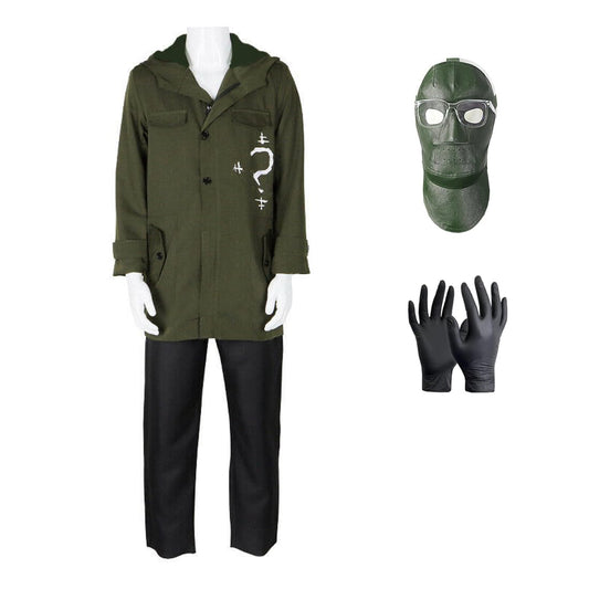 MJPARTY Mens Deluxe Movie Costume Halloween Fancy Dress Complete Superhero Costume Super Villain Outfit