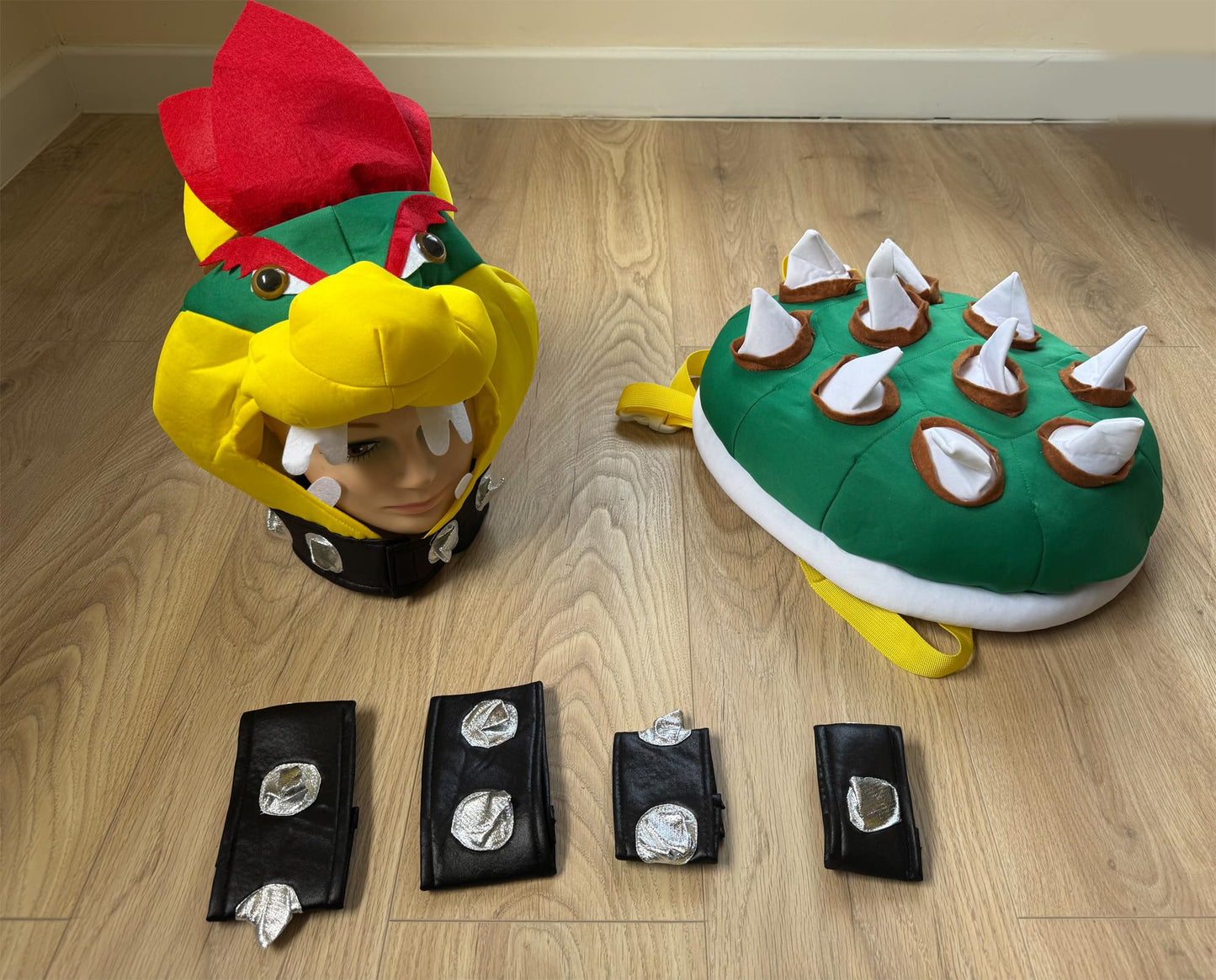 MJPARTY Adult Super Plumber Bros Tortoise Costume Evil Dragon Turtle Fancy Dress Mens Halloween Carnival Costumes