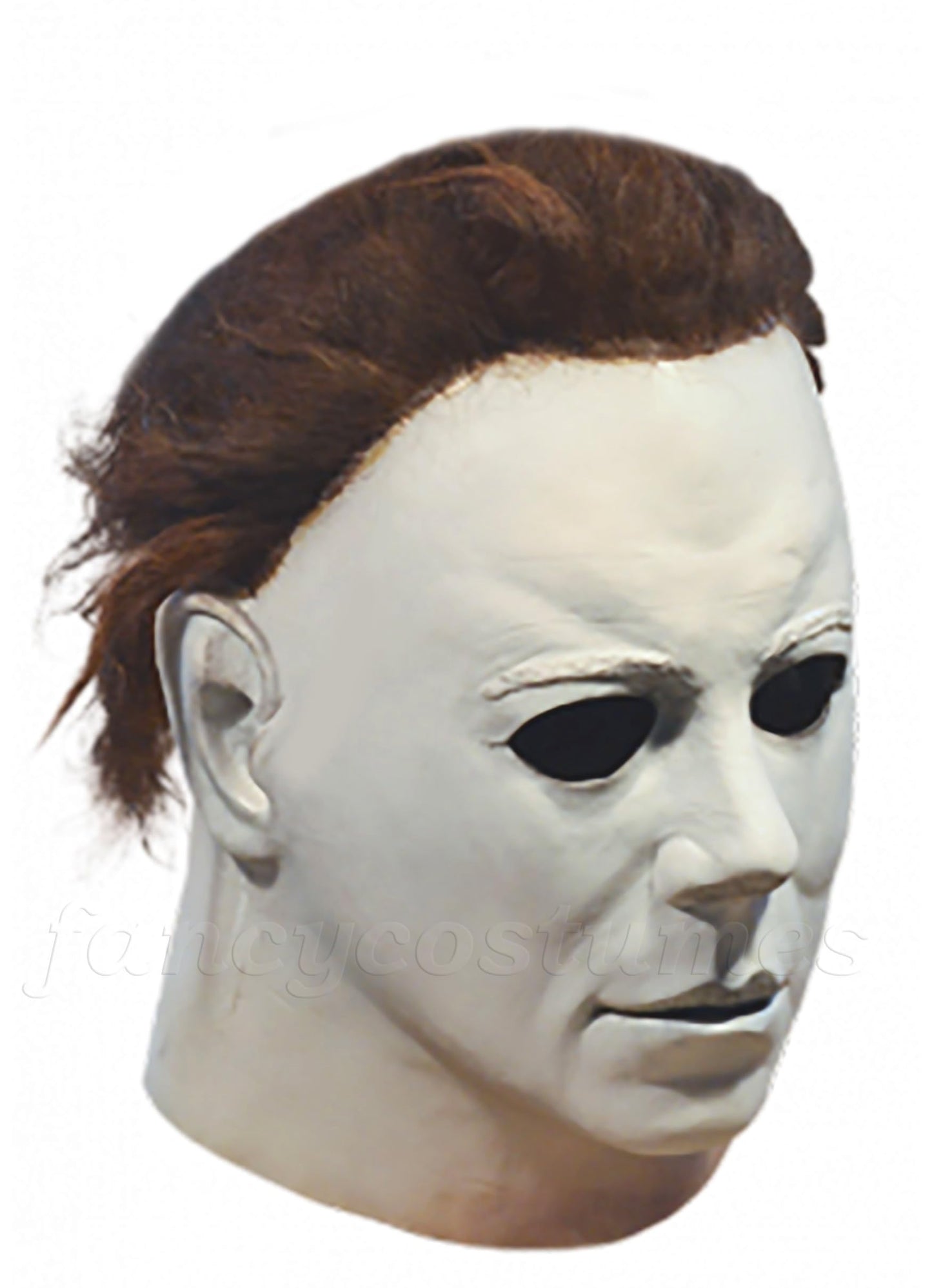 MJPARTY Adult Michael Overhead Mask Latex With Hair Mens Halloween Full Head Fancy Dress Horror Mask