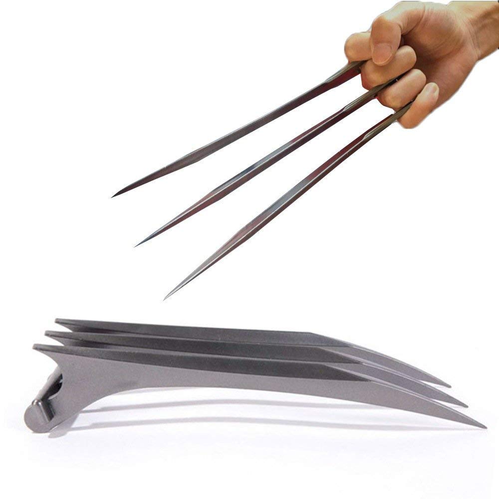 YWPARTY Deluxe Wolf Claws Replica X Movie Cosplay Props Costume Accessories One Pair