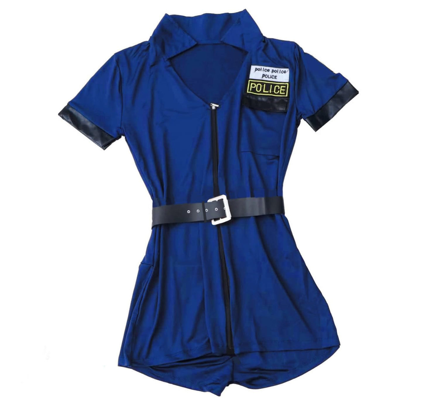 MJPARTY Ladies Sexy Police Woman Costume Halloween Officer Cop Fancy Dress Outfit Copper Uniform