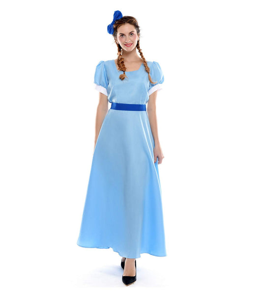 MJPARTY Ladies Princess Fairytale Fancy Dress Costume Wendy Costume Anime Movie Fancy Dress Costume