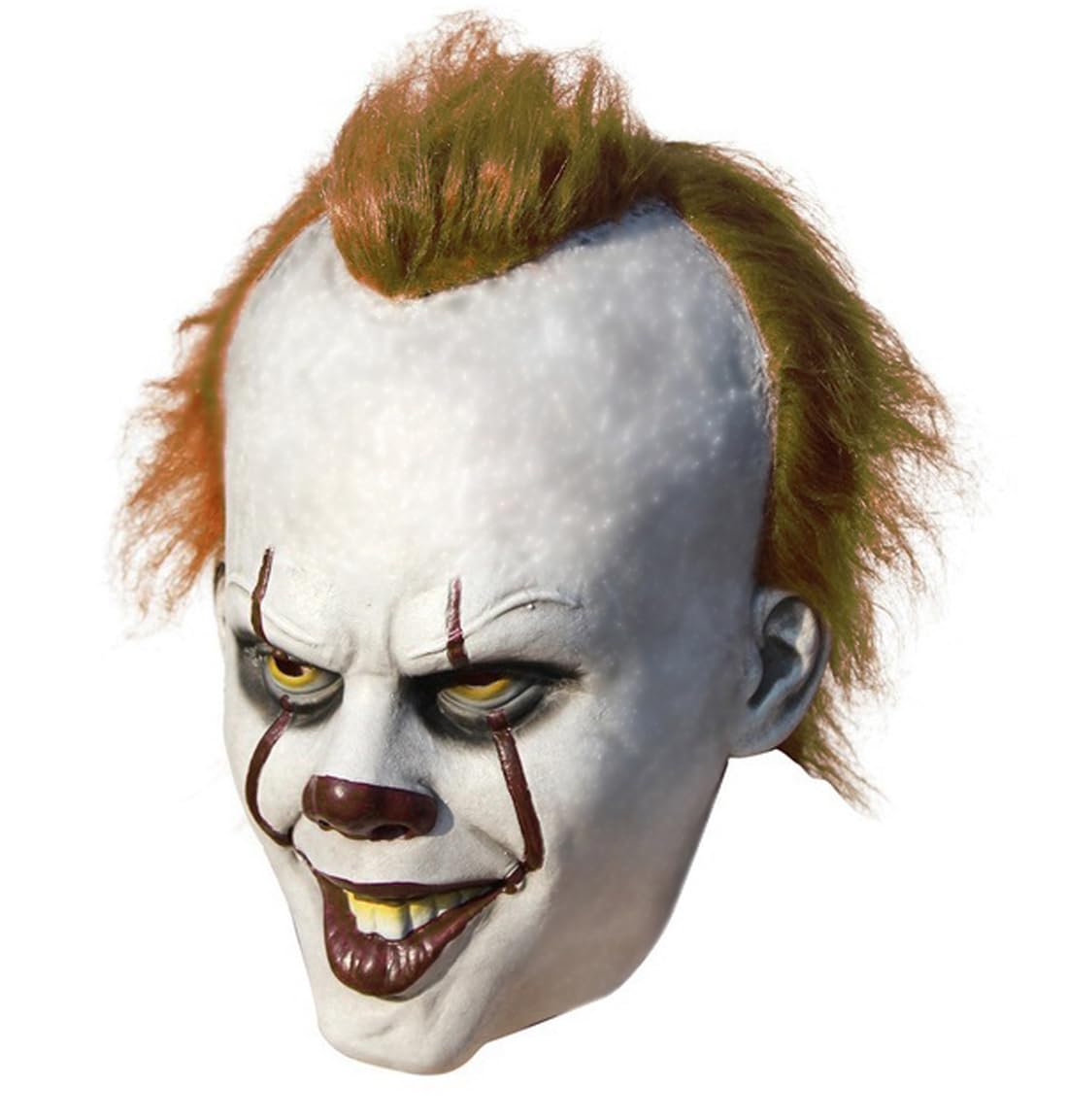 YWPARTY Halloween IT Clown Mask Deluxe Overhead Movie Horror Mask Costume Accessories